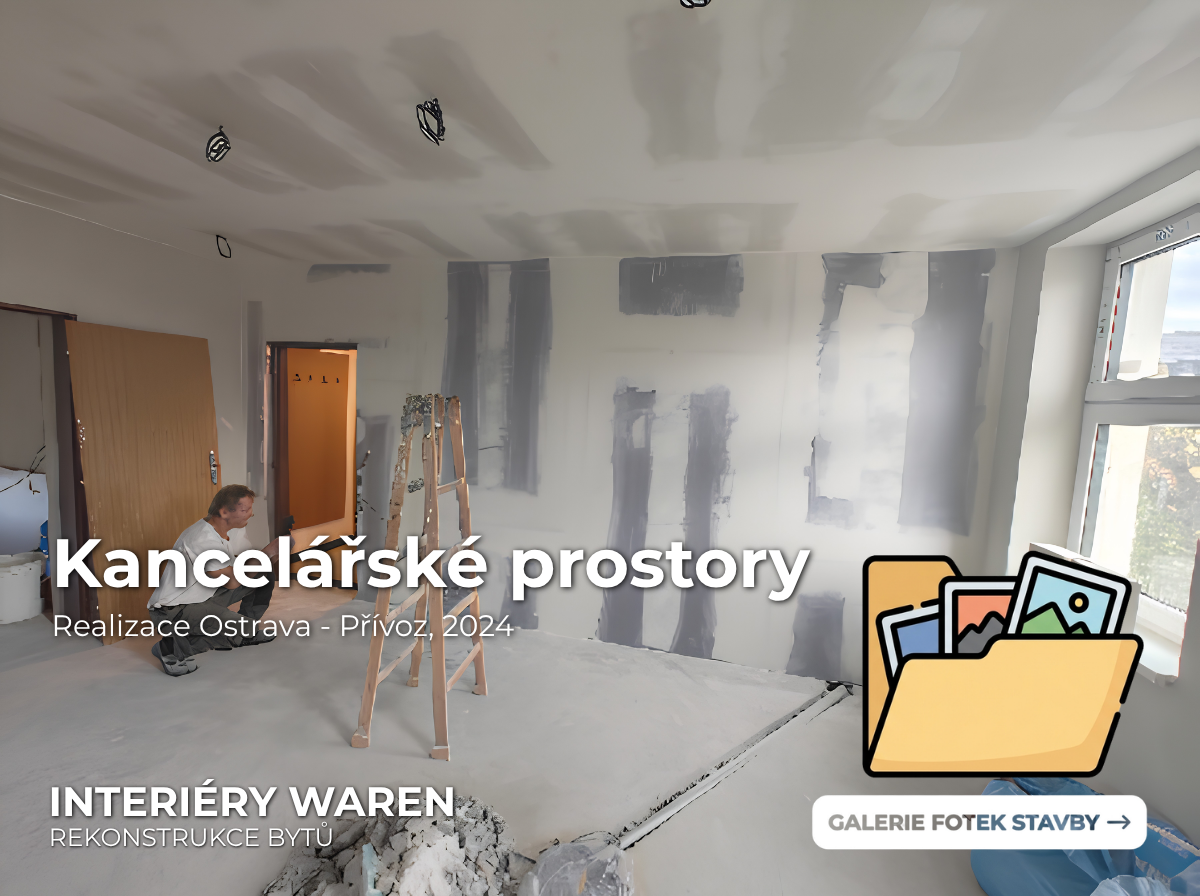 Fotogalerie realizací sádrokartonů a rekonstrukcí interiérů – Interiéry Waren Ostrava