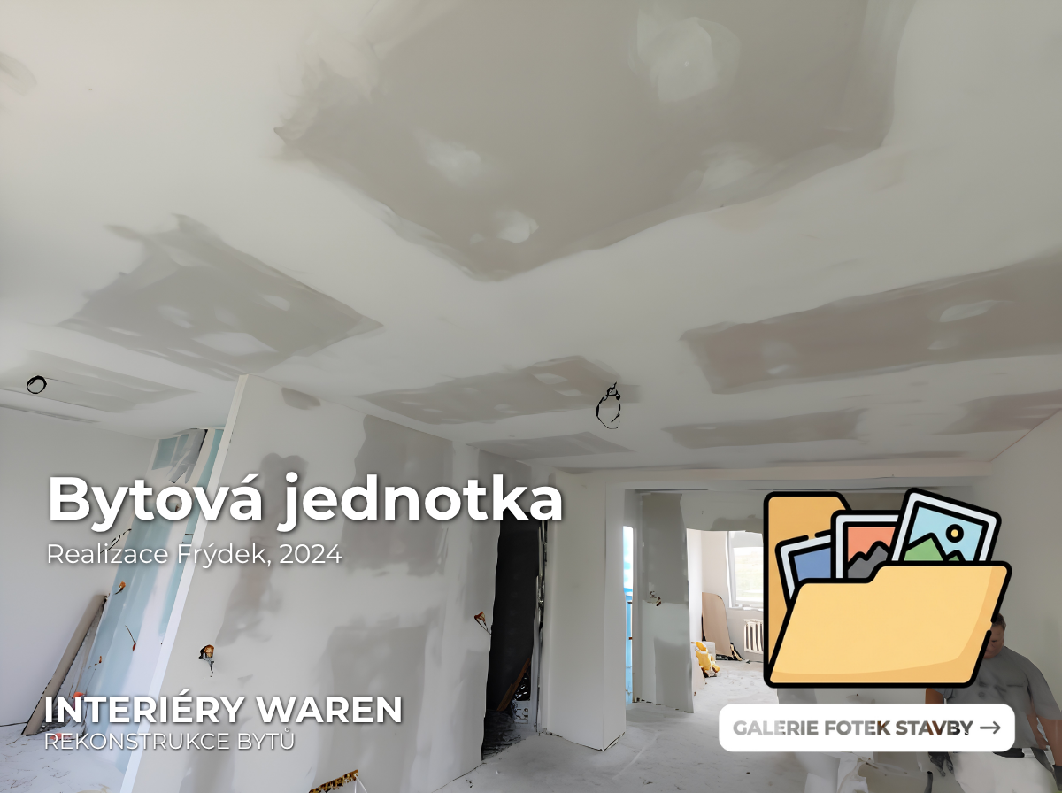 Fotogalerie realizací sádrokartonů a rekonstrukcí interiérů – Interiéry Waren Ostrava