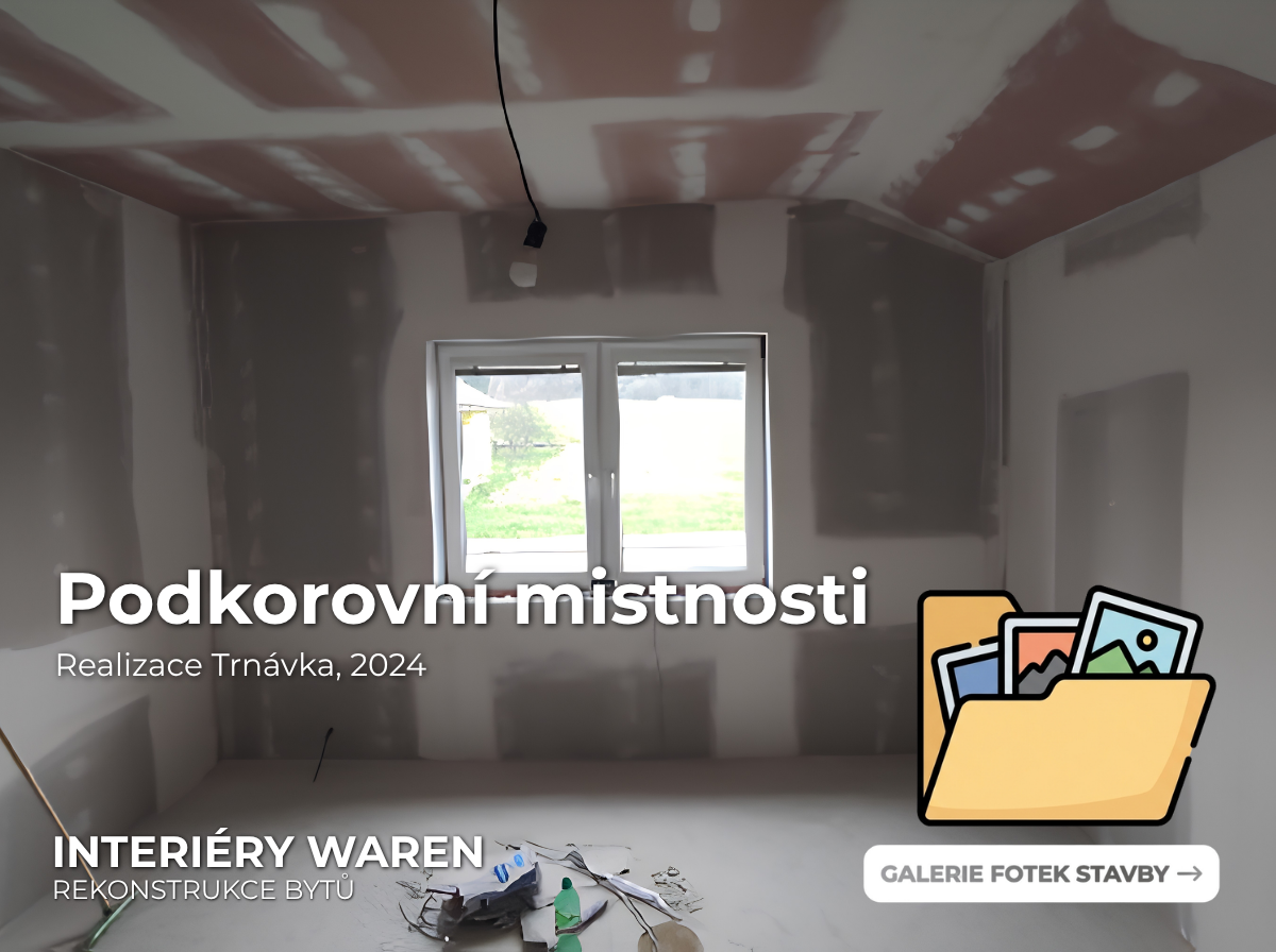 Fotogalerie realizací sádrokartonů a rekonstrukcí interiérů – Interiéry Waren Ostrava